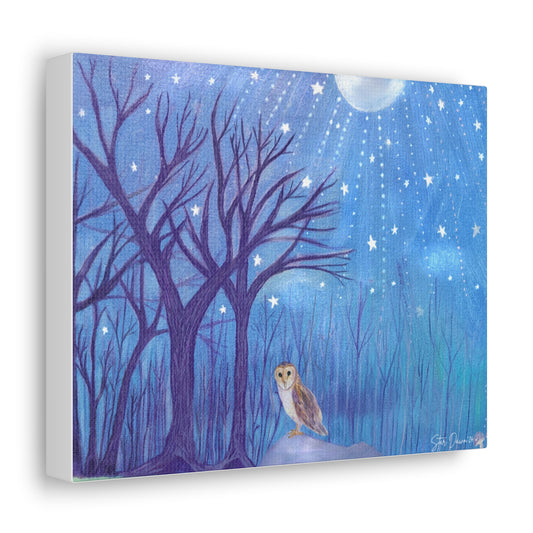 Sacred Night-Canvas Gallery Wraps