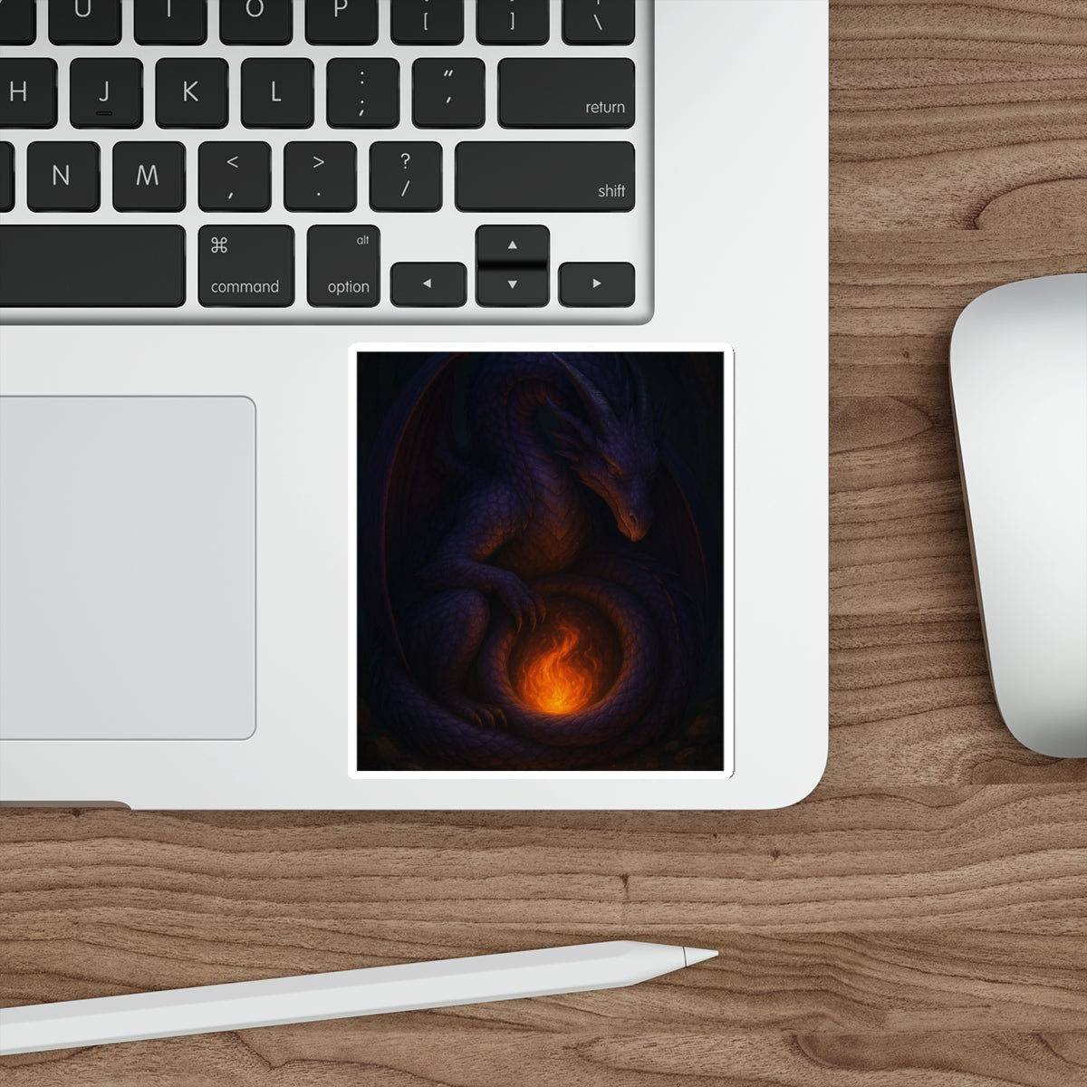 Die-Cut Stickers - Dragon Fire Keeper Reminder