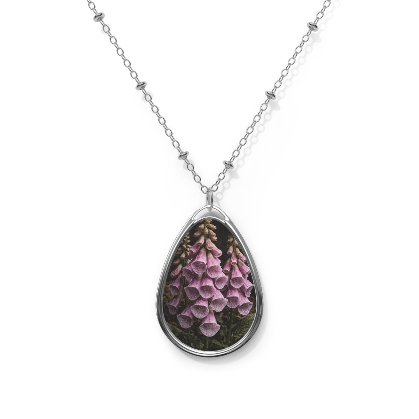 Foxglove Oval Necklace