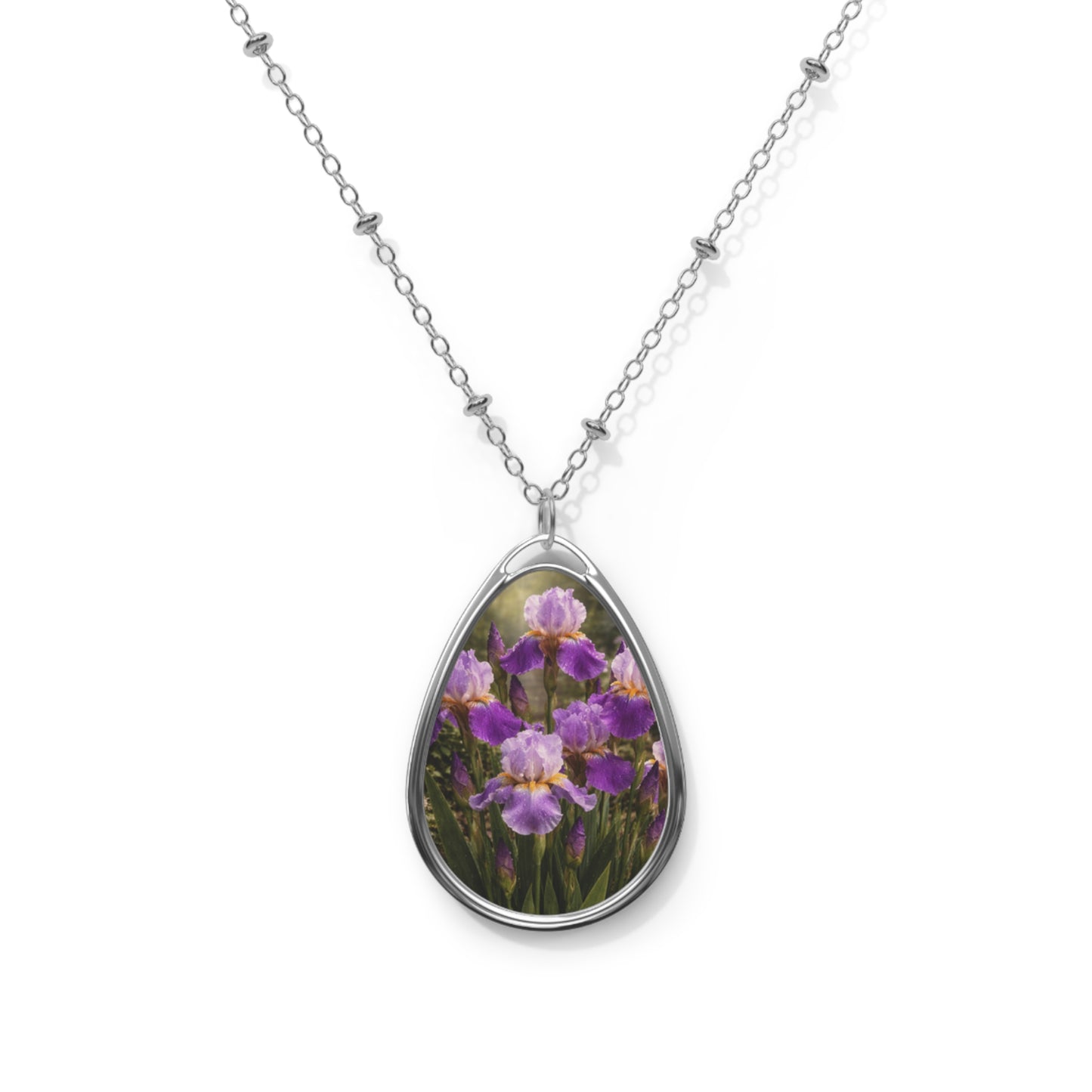 Iris Oval Necklace
