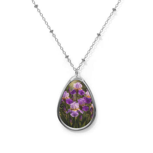 Iris Oval Necklace