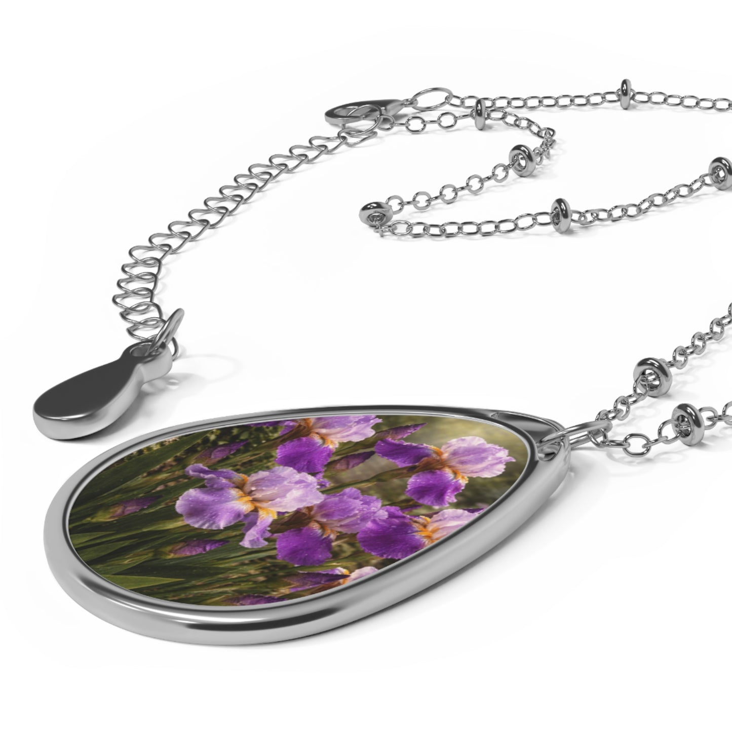 Iris Oval Necklace