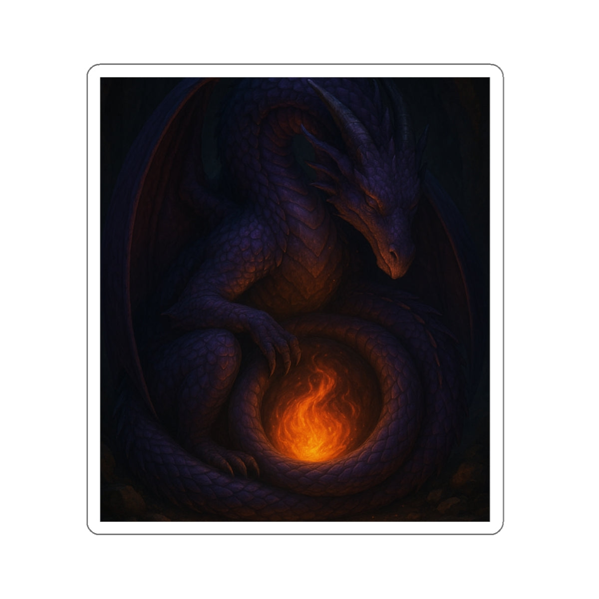 Die-Cut Stickers - Dragon Fire Keeper Reminder