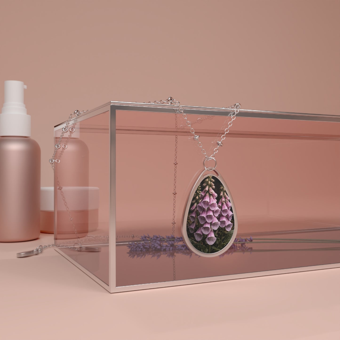 Foxglove Oval Necklace